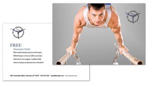 Gym Fitness Personal Trainer-Design Layout