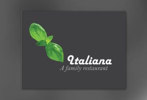 Italian restaurant-Design Layout