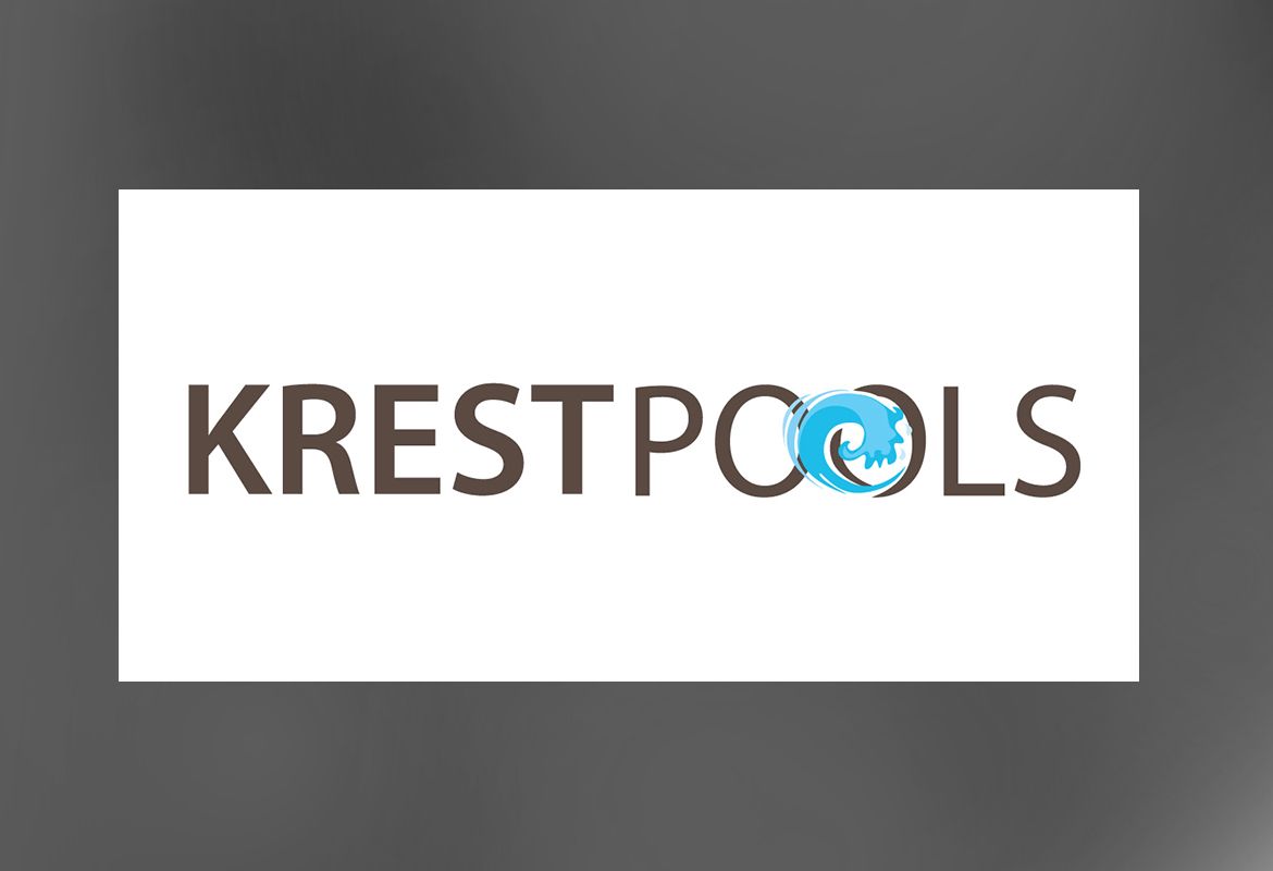 Pool Company Custom Logo Design Layout