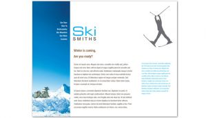 Ski Shop Resort-Design Layout